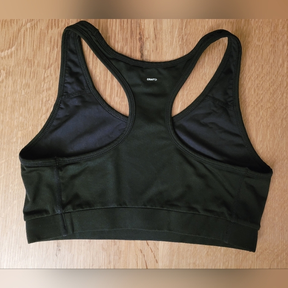Craft Black Racerback Running Sports Bra – Women’s Small - Picture 2 of 6